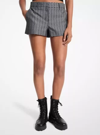 Žakárové kraťasy MK2000 s logem
