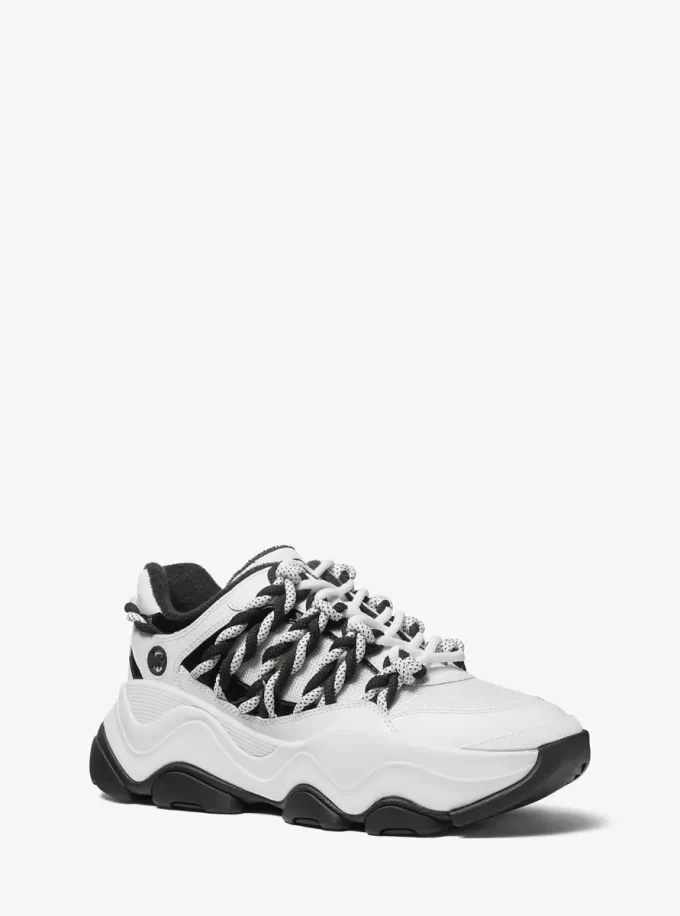 Atlas Cord Mesh and Leather Trainer Atlas Cord Mesh and Leather Trainer