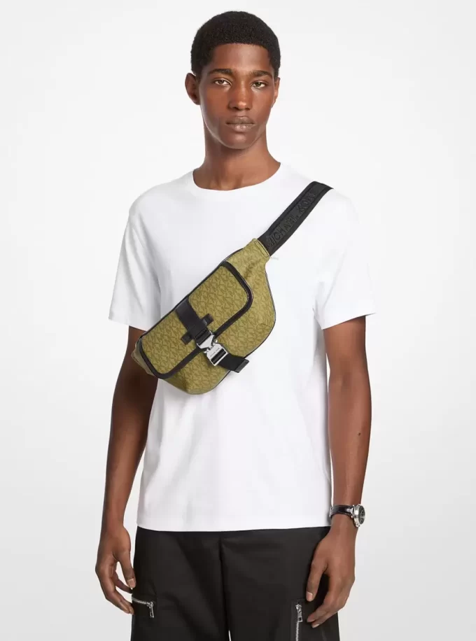 Bag přes rameno s logem Hudson Signature