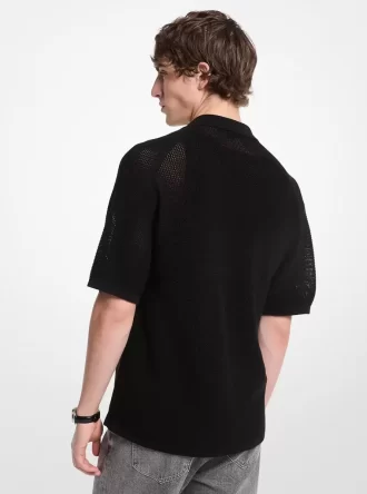 Bavlněná košile s otevřeným úpletem