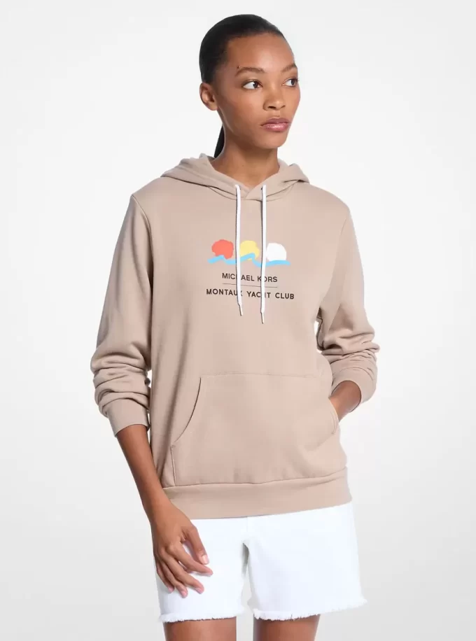 Bavlněná mikina s kapucí Michael Kors x Montauk Yacht Club