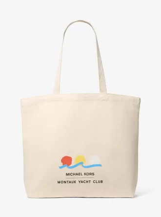 Bavlněná plátěná taška Michael Kors x Montauk Yacht Club