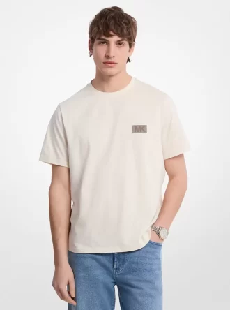 Bavlněné tričko s grafickým logem
