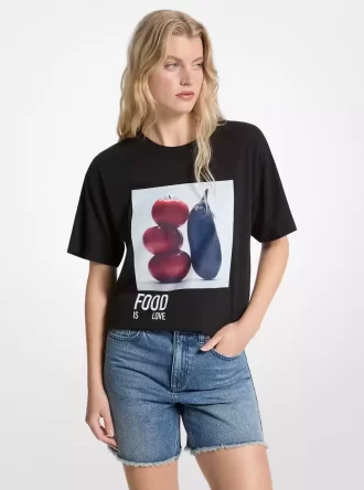 Bavlněné tričko Watch Hunger Stop