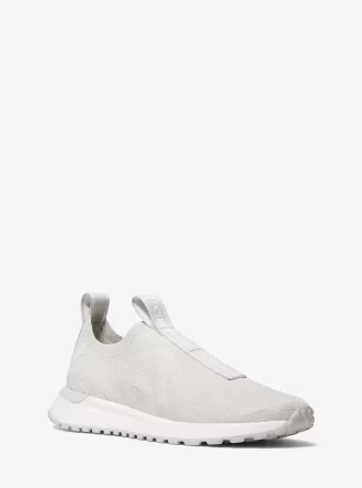 Bodie Logo Embossed Stretch Knit Slip-On Tenisky