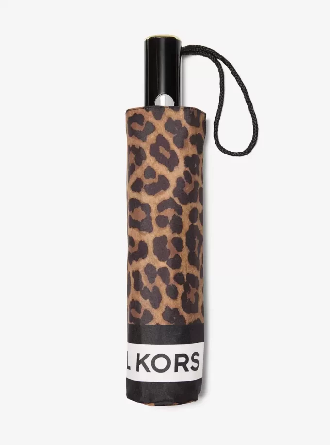 Deštník s leopardím potiskem