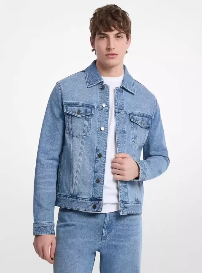 Džínová bunda trucker