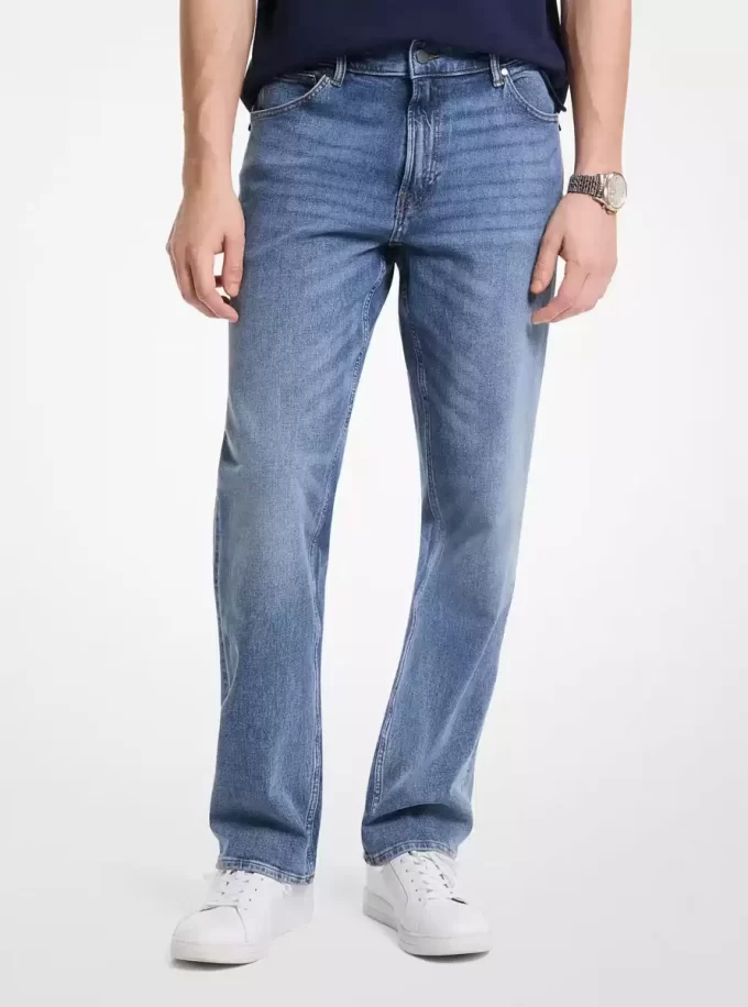 Džíny Finn Straight Fit Džíny Finn Straight Fit