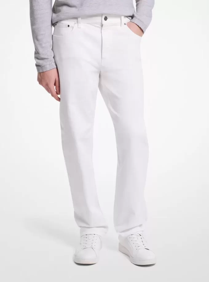 Džíny Finn Straight-Střih Stretch Denim Džíny Finn Straight-Střih Stretch Denim