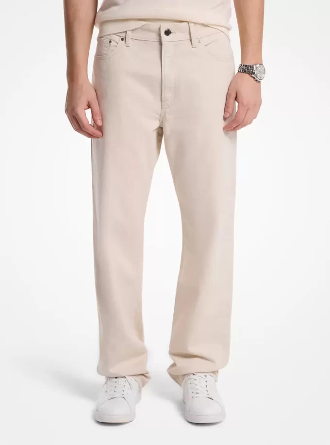 Džíny Finn Straight-Střih Stretch Denim Džíny Finn Straight-Střih Stretch Denim