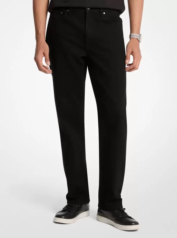 Džíny Finn Straight-Střih Stretch Denim Džíny Finn Straight-Střih Stretch Denim
