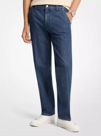 Džíny Finn Straight-Střih Stretch Denim