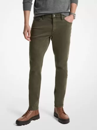 Džíny slim fit z strečové bavlny