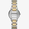 Dvoubarevné hodinky Mini Sage Pavé