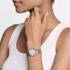 Dvoubarevné hodinky Mini Sage Pavé