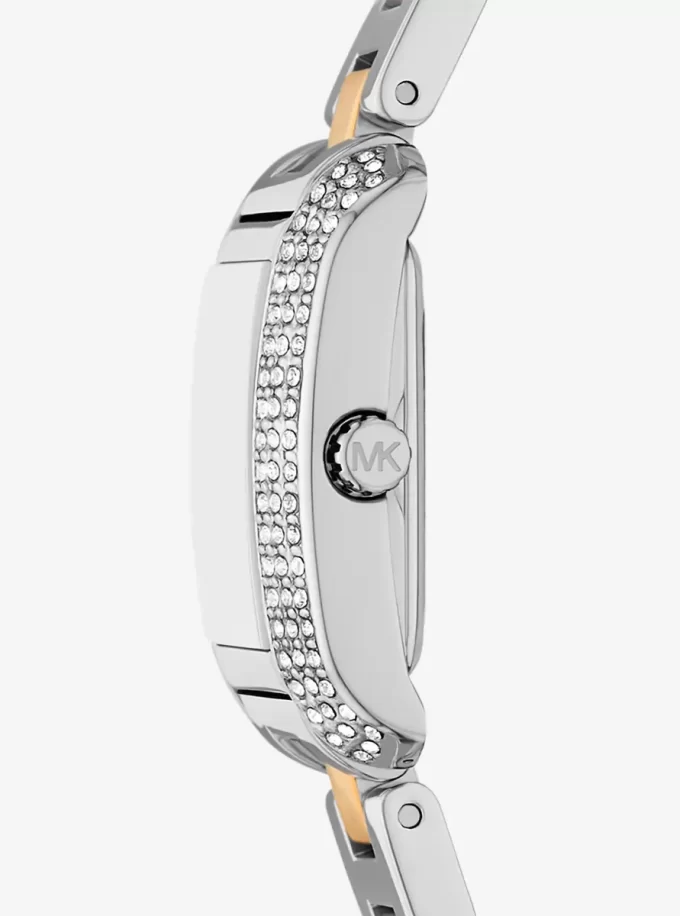 Dvoubarevné hodinky Petite Emery Pavé Dvoubarevné hodinky Petite Emery Pavé