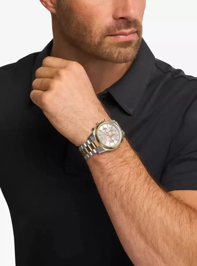 Dvoubarevná sada hodinek Lexington pro něj a pro ni Dvoubarevná sada hodinek Lexington pro něj a pro ni