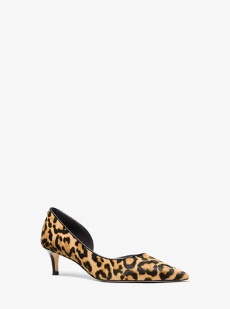 Čerpadlo na lýtka Elyse s leopardím potiskem