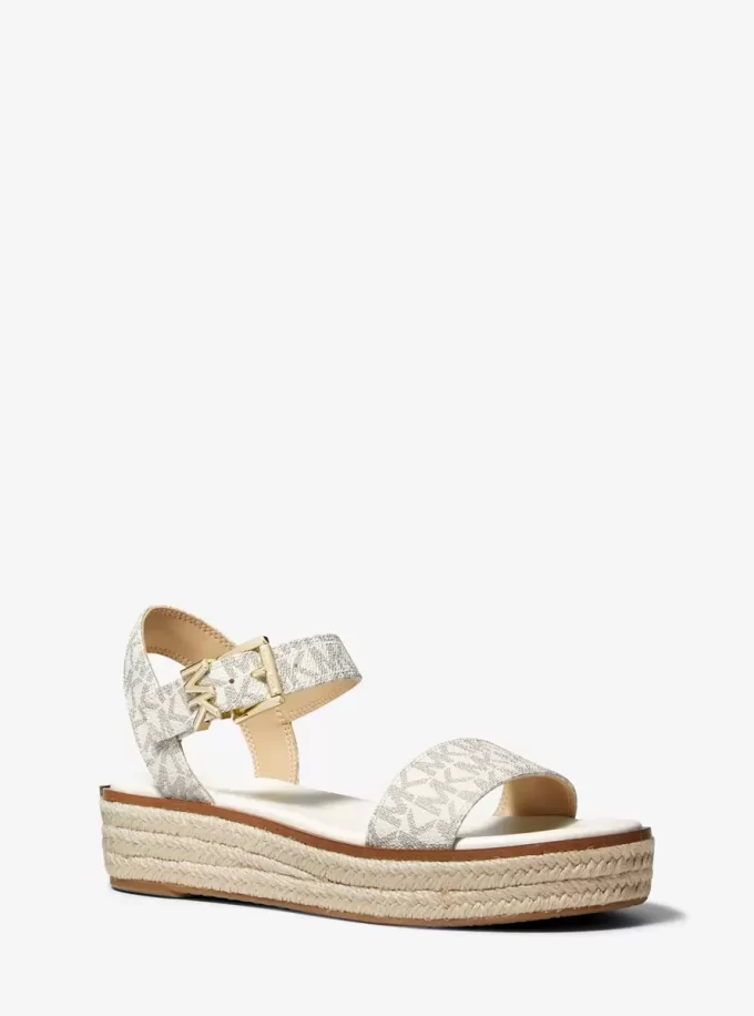Espadrilky na platformě s logem Richie Signature