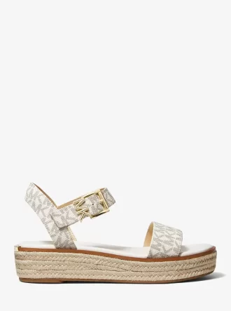 Espadrilky na platformě s logem Richie Signature