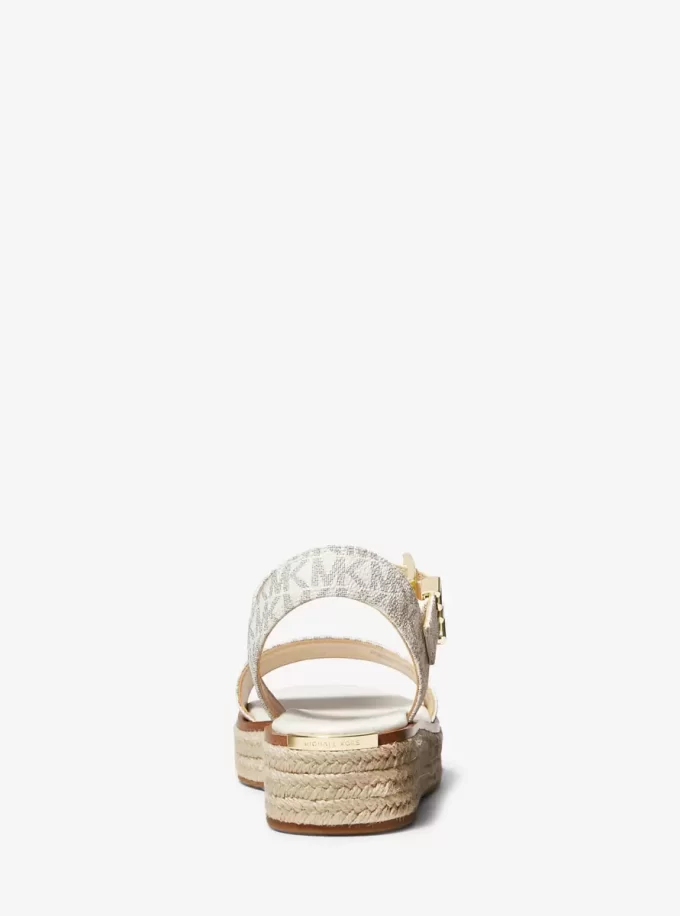 Espadrilky na platformě s logem Richie Signature