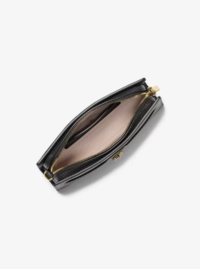 Hamilton Moderne Extra malá kožená crossbody kabelka Hamilton Moderne Extra malá kožená crossbody kabelka