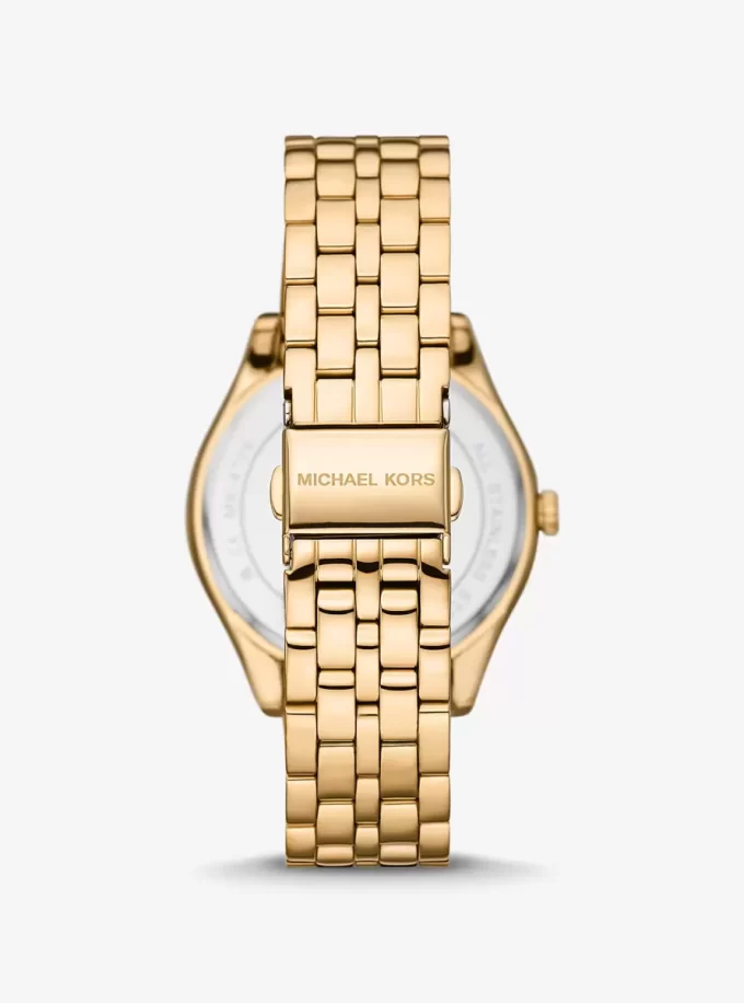 Hodinky Harlowe Pavé ve zlaté barvě Hodinky Harlowe Pavé ve zlaté barvě