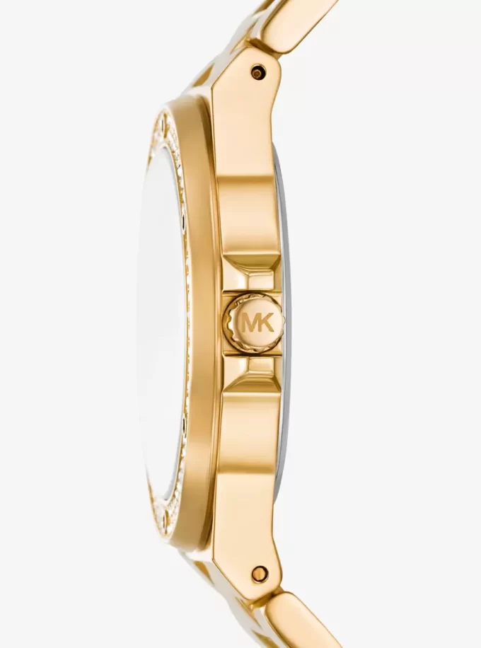 Hodinky Lennox Pavé ve zlaté barvě Hodinky Lennox Pavé ve zlaté barvě
