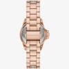 Hodinky Mini Everest Pavé v růžovo-zlatém odstínu Hodinky Mini Everest Pavé v růžovo-zlatém odstínu