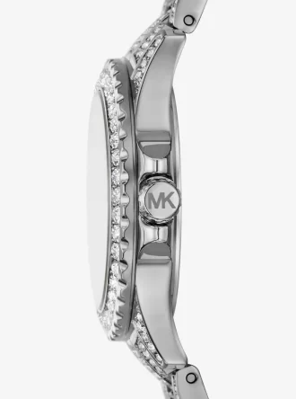 Hodinky Mini Everest Pavé ve stříbrné barvě
