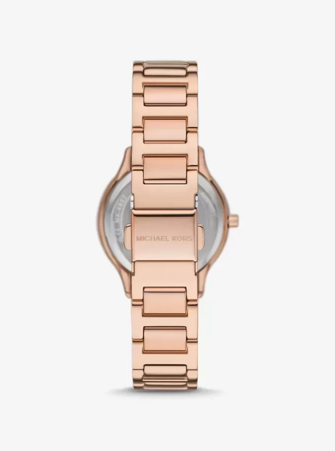 Hodinky Mini Sage Pavé v růžovo-zlatém odstínu Hodinky Mini Sage Pavé v růžovo-zlatém odstínu
