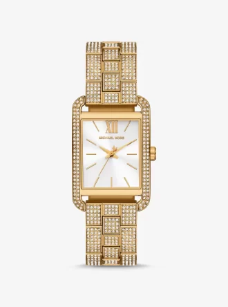Hodinky Monroe Pavé ve zlaté barvě