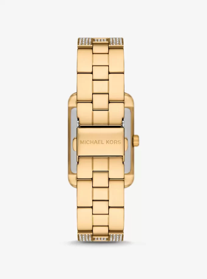 Hodinky Monroe Pavé ve zlaté barvě Hodinky Monroe Pavé ve zlaté barvě