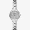 Hodinky Petite Aspyn Pavé Silver-Tone Hodinky Petite Aspyn Pavé Silver-Tone