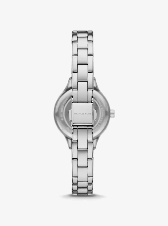 Hodinky Petite Aspyn Pavé Silver-Tone Hodinky Petite Aspyn Pavé Silver-Tone