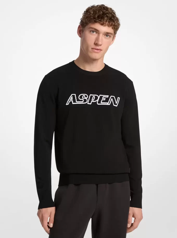 Intarzní svetr Aspen Intarzní svetr Aspen