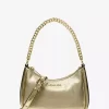 Jet Set Travel Extra Malá kovová převoditelná crossbody kabelka Jet Set Travel Extra Malá kovová převoditelná crossbody kabelka