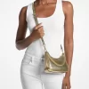 Jet Set Travel Extra Malá kovová převoditelná crossbody kabelka Jet Set Travel Extra Malá kovová převoditelná crossbody kabelka