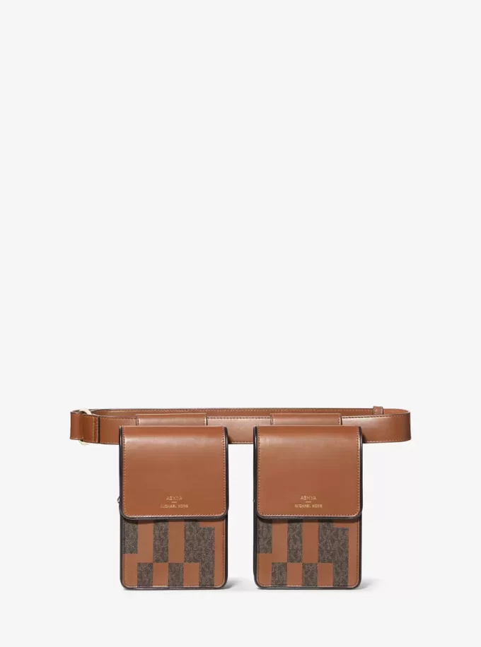 Kabelka ASHYA X MICHAEL KORS Saga Signature a kůže Multi Kabelka ASHYA X MICHAEL KORS Saga Signature a kůže Multi