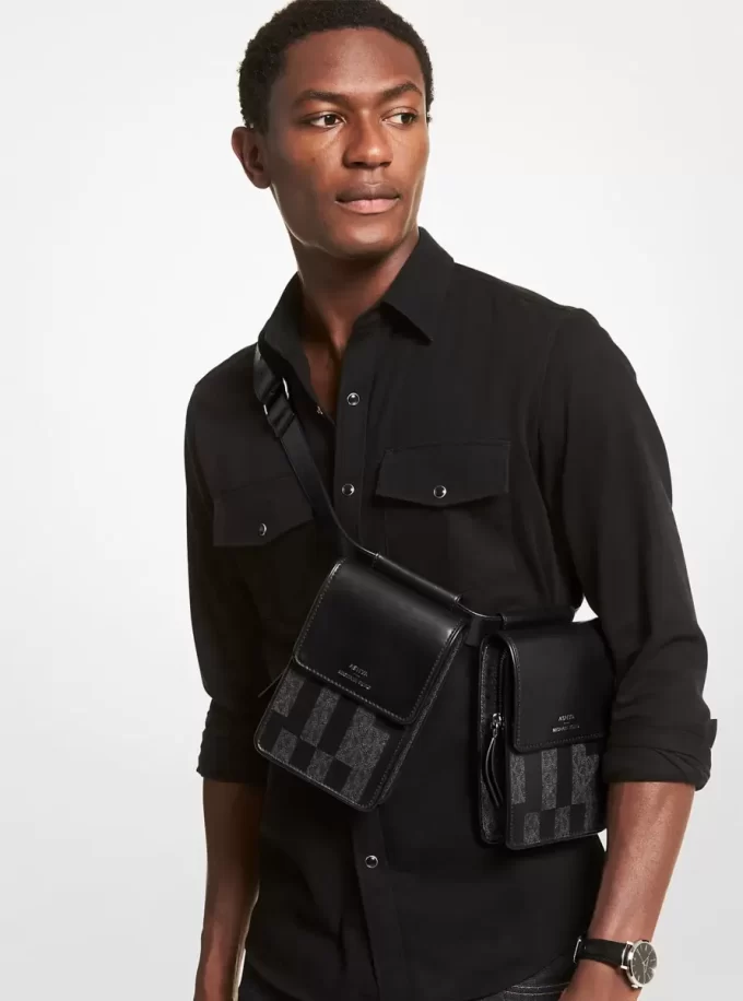 Kabelka ASHYA X MICHAEL KORS Saga Signature a kůže Multi Kabelka ASHYA X MICHAEL KORS Saga Signature a kůže Multi