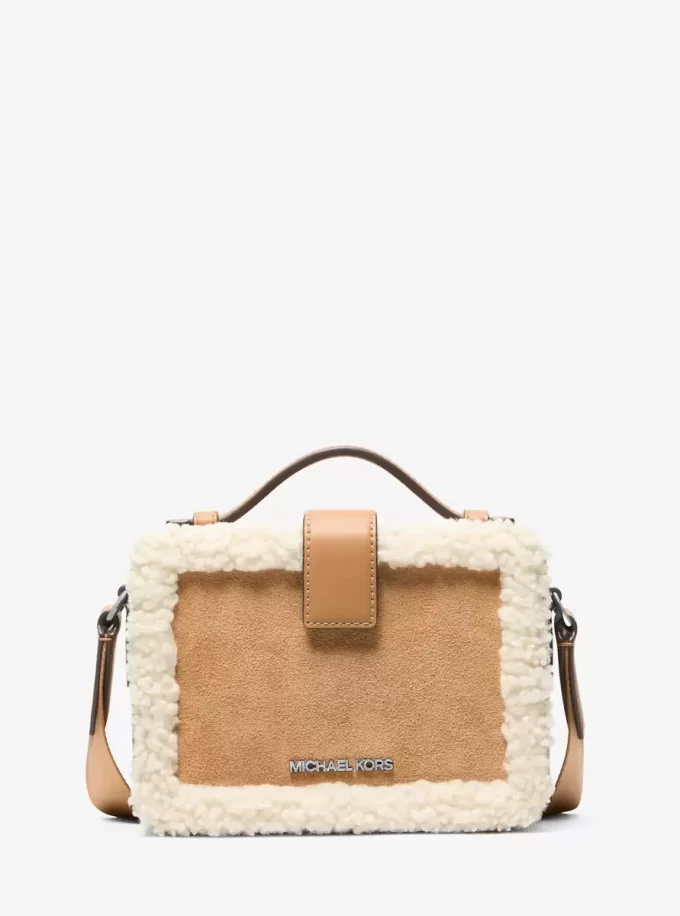 Kabelka Cooper Semiš a Sherpa Crossbody Kabelka Cooper Semiš a Sherpa Crossbody