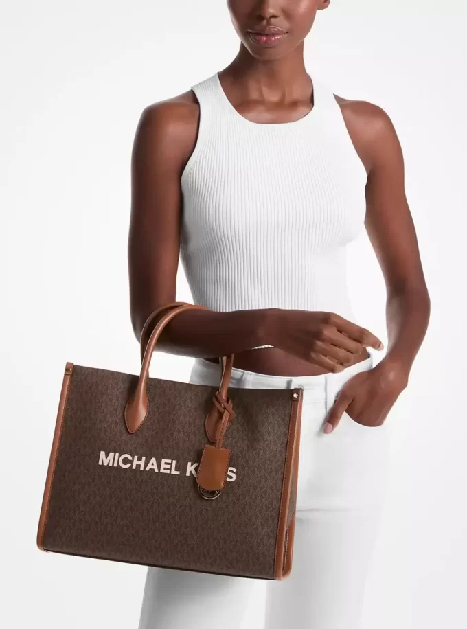 Kabelka Mirella Medium Signature Logo Tote Bag Kabelka Mirella Medium Signature Logo Tote Bag