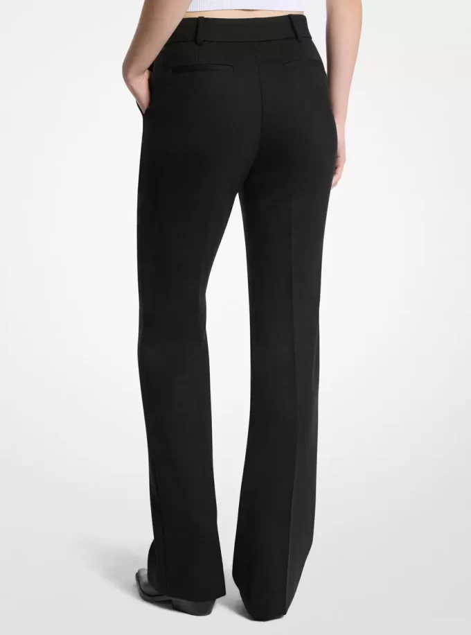 Kalhoty Bootcut Stretch Wool Blend Kalhoty Bootcut Stretch Wool Blend