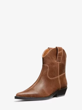 Kožená bota Noemie Distressed