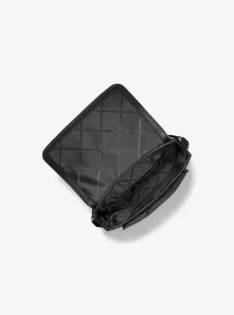 Kožená crossbody kabelka Hudson Pebbled