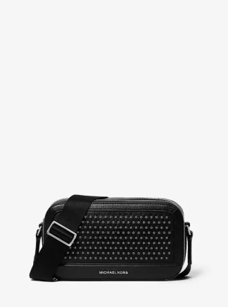 Kožená crossbody kabelka Hudson s průstřihem
