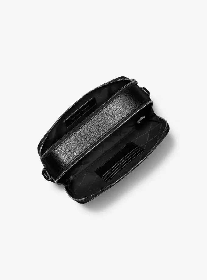 Kožená crossbody kabelka Hudson s průstřihem