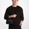 Kožená crossbody kabelka Hudson s průstřihem