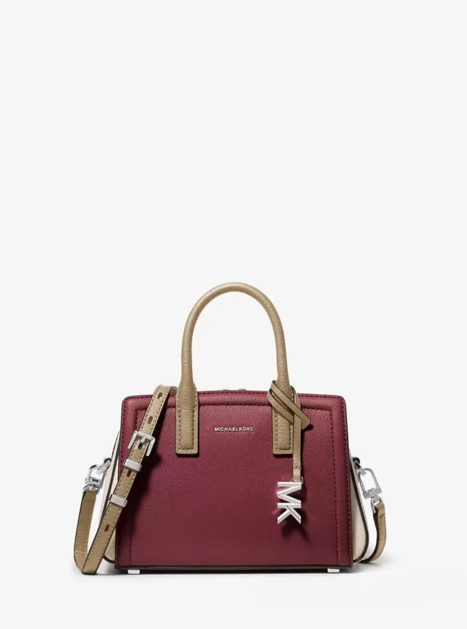 Kožená crossbody kabelka Laila Extra-Small Color Block Kožená crossbody kabelka Laila Extra-Small Color Block