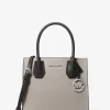 Kožená crossbody kabelka Mercer střední velikosti s kamínky Kožená crossbody kabelka Mercer střední velikosti s kamínky